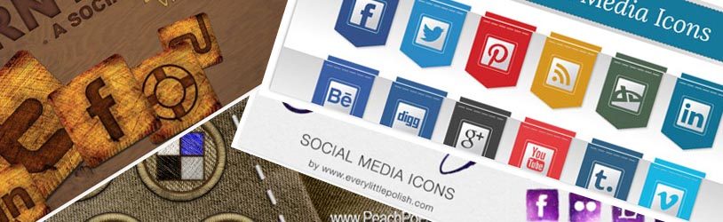 Wybrane darmowe ikonki portali społecznościowych
