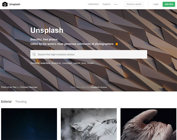 Unsplash IMG darmowe zdjęcia na stronę lub bloga