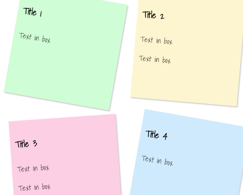 Html/css Sticky Note Tworzymy proste animowane Sticky Note w CSS na stronę internetową