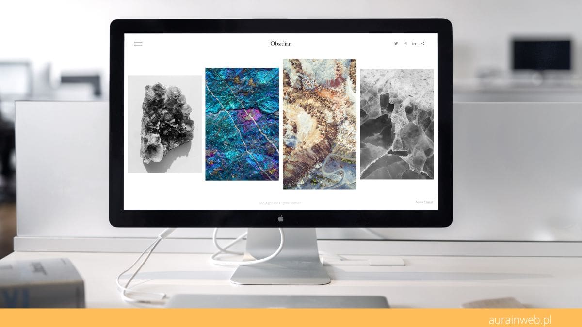 Tło poruszające się za&nbsp;kursorem myszy